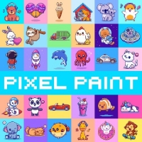 Pixel Paint Box Art