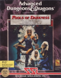 Advanced Dungeons & Dragons: Pools of Darkness Box Art