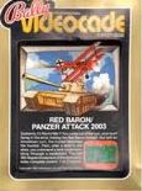 Red Baron / Panzer Attack Box Art