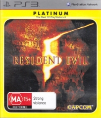 Resident Evil 5 - Platinum Box Art