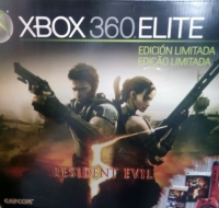 Microsoft Xbox 360 Elite 120GB - Resident Evil 5 [BR][MX] Box Art