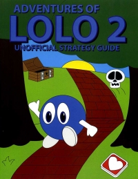 Adventures of Lolo 2 Unofficial Strategy Guide Box Art