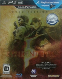 Resident Evil 5: Gold Edition (slipcover / PlayStation Move) Box Art