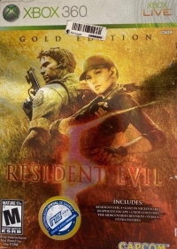 Resident Evil 5: Gold Edition (NC Games label) Box Art