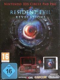 Nintendo 3DS Circle Pad Pro + Resident Evil: Revelations [PT] Box Art