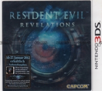 Resident Evil: Revelations display box [DE] Box Art