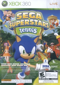 Sega Superstars Tennis / Xbox Live Arcade Compilation Box Art