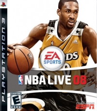 NBA Live 08 Box Art