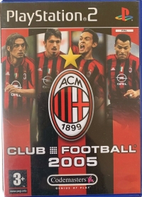 Club Football 2005: AC Milan [IT] Box Art