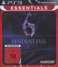 Resident Evil 6 - Essentials [DE] Box Art