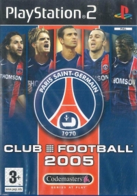 Club Football 2005: Paris Saint-Germain Box Art