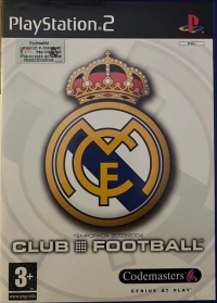 Club Football: Real Madrid [ES] Box Art