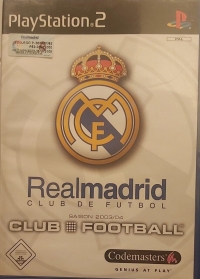 Club Football: Real Madrid [DE] Box Art