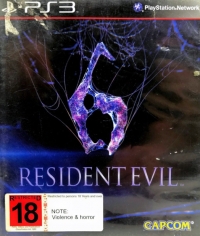 Resident Evil 6 [NZ] Box Art