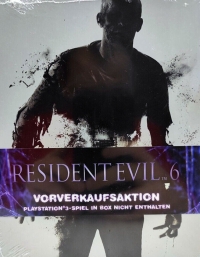 Resident Evil 6 Vorverkaufsaktion SteelBook Box Art