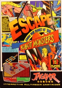 Escape from the Planet of the Robot Monsters Box Art