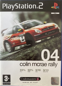 Colin McRae Rally 04 [UK] Box Art