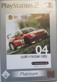 Colin McRae Rally 04 - Platinum [DE] Box Art