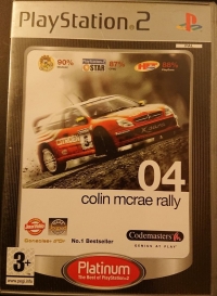 Colin McRae Rally 04 - Platinum [CH] Box Art