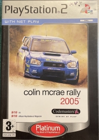 Colin McRae Rally 2005 - Platinum Box Art