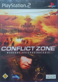 Conflict Zone: Moderne Kriegsstrategie (yellow USK rating) Box Art