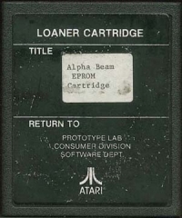 Alpha Beam With Ernie (Loaner Cartridge) Box Art