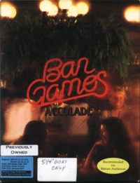 Bar Games Box Art