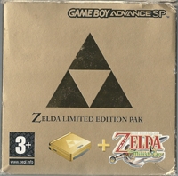 Nintendo Game Boy Advance SP - Zelda Limited Edition Pak [EU] Box Art