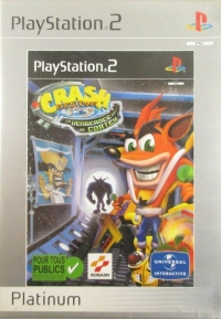 Crash Bandicoot: La Vengeance de Cortex - Platinum (SELL) Box Art