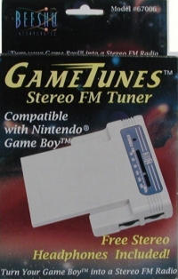 Beeshu GameTunes Stereo FM Tuner Box Art