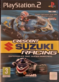 Crescent Suzuki Racing: Superbikes and Super Sidecars (green PEGI) Box Art