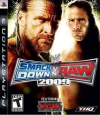 WWE SmackDown vs. Raw 2009 Box Art
