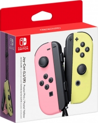 Nintendo Joy-Con (L)/(R) (Pastel Pink / Pastel Yellow) Box Art