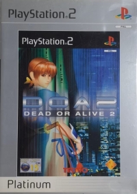 Dead or Alive 2 - Platinum [NL] Box Art