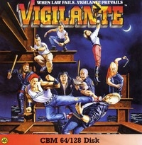 Vigilante (disk) Box Art