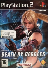 Tekken's Nina Williams in: Death by Degrees [CZ][HU][PL][SK] Box Art