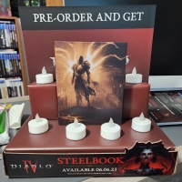 Diablo IV SteelBook display Box Art