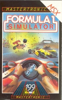 Formula 1 Simulator Box Art