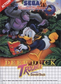 Deep Duck Trouble Starring Donald Duck Box Art