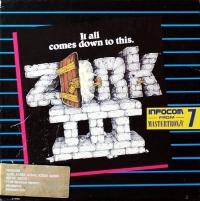 Zork III Box Art