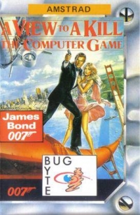 View to a Kill, A: The Computer Game (Bug-Byte) Box Art