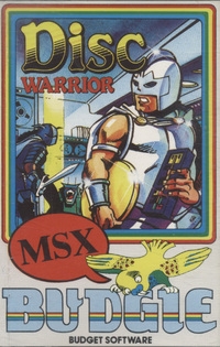 Disc Warrior (Budgie) Box Art