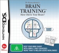 Dr Kawashima's Brain Training: How Old Is Your Brain? (NTR-ANDP-AUS-2) Box Art
