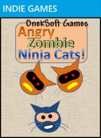 Angry Zombie Ninja Cats Box Art