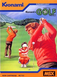 Konami's Golf Box Art