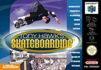 Tony Hawk's Skateboarding Box Art