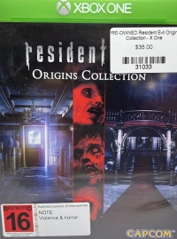 Resident Evil: Origins Collection [NZ] Box Art