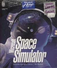 Microsoft Space Simulator Box Art