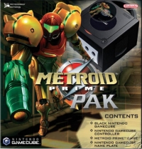 Nintendo GameCube DOL-001 - Metroid Prime Pak [EU] Box Art