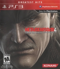 Metal Gear Solid 4: Guns of the Patriots - Greatest Hits Box Art
